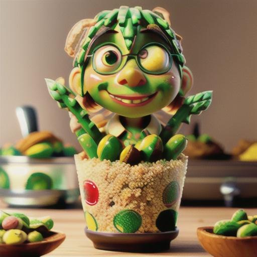 Pistachio-Crusted Asparagus