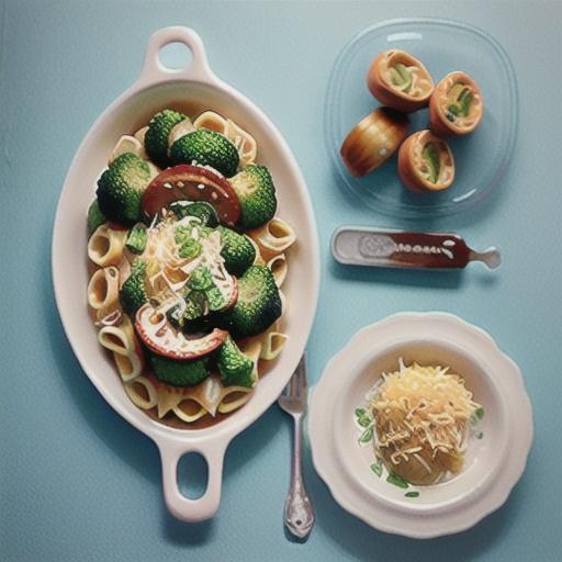 Creamy Italian sausage and broccoli pasta with parmesan crumbs