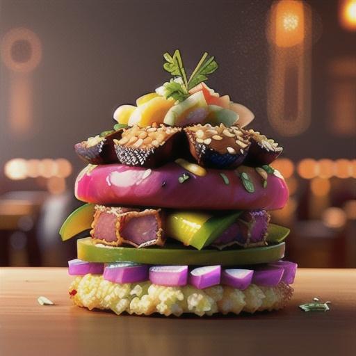 Seared Sesame-Crusted Ahi Tuna