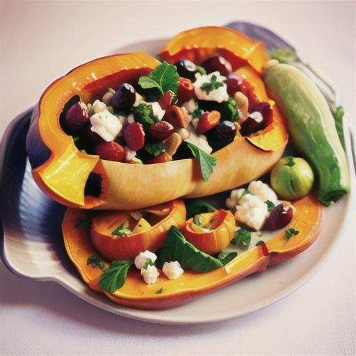 Savory Stuffed Butternut Squash