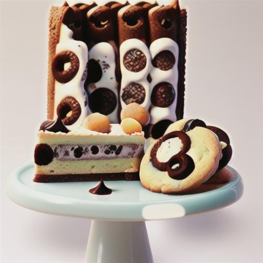 Cookies and cream slice