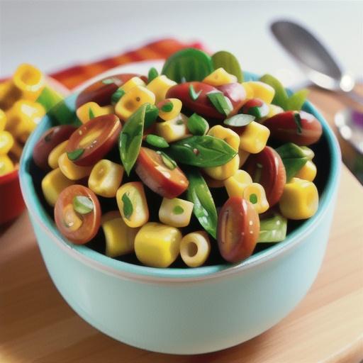 Butter bean and corn salad with wholegrain mustard dressing