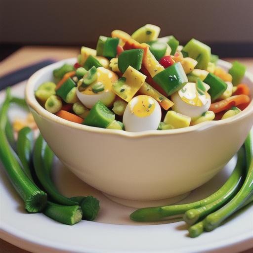 Cauliflower and Egg Salad