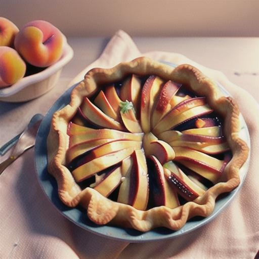Peach Pie the Old Fashioned Two Crust Way