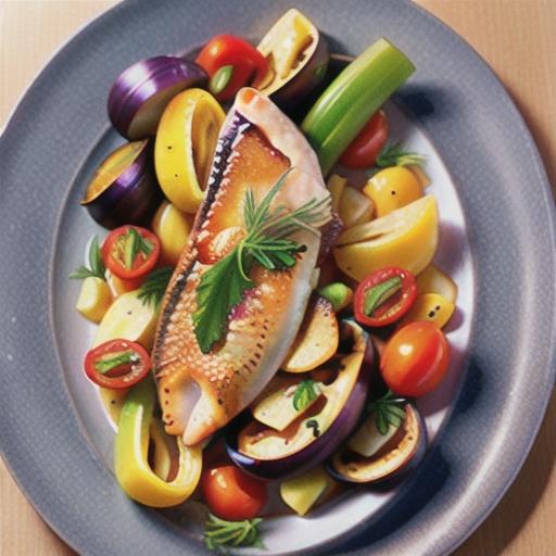 Mediterranean Sole with Ratatouille