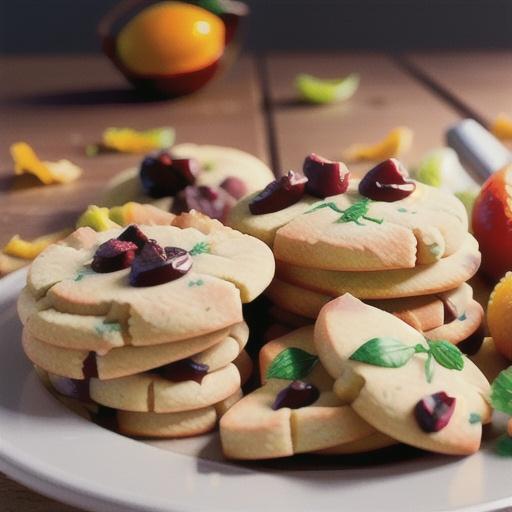 Citrus Shortbread Cookies