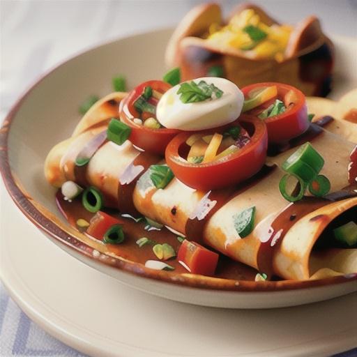 Beef Enchiladas with Flour Tortillas