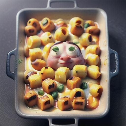 Carbonara gnocchi bake