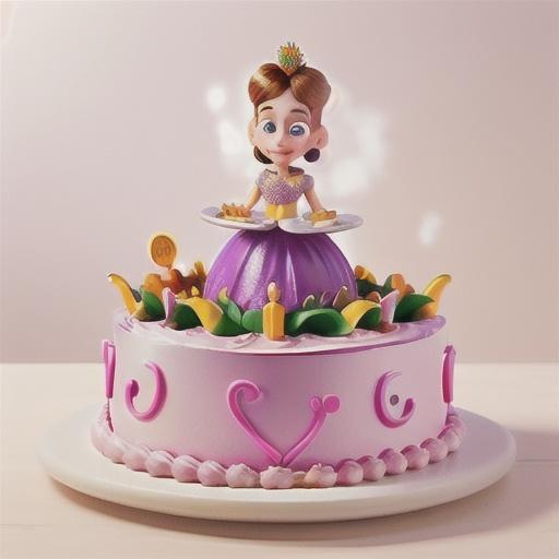 Princess Crown Cake