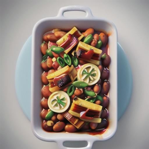 Harissa Bacon Baked Beans