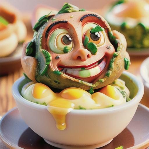 Spinach-Pesto Egg Bakes