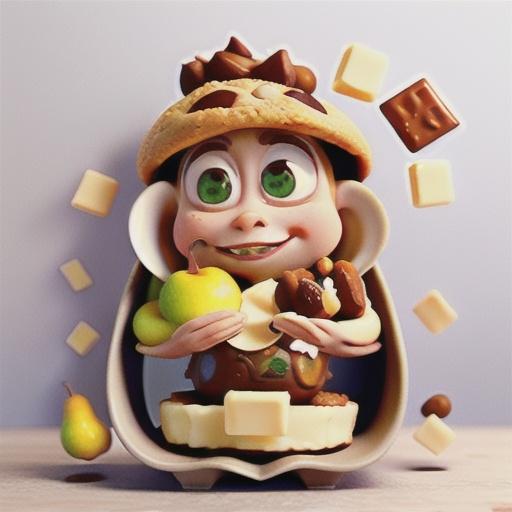 Pear and white choc miso cookies recipe