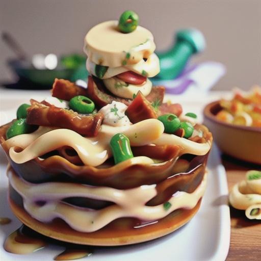 Layered Beef-Noodle Bake