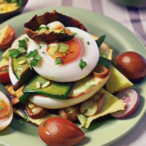 Verde Chilaquiles with Eggs