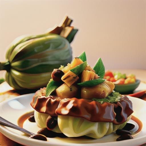 Slow-Cooker Tropical Stuffed Cabbage Rolls