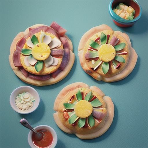 Mini Naan Hawaiian Pizza