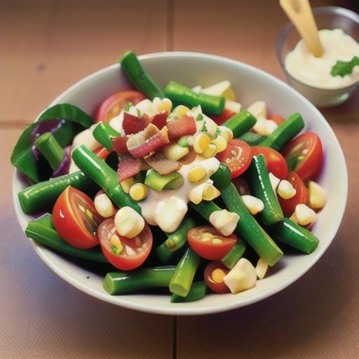 BLT Salad With Buttermilk Dressing