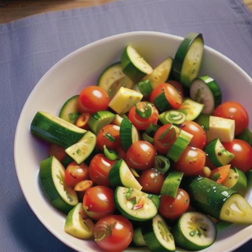 Tomato Cucumber Salad