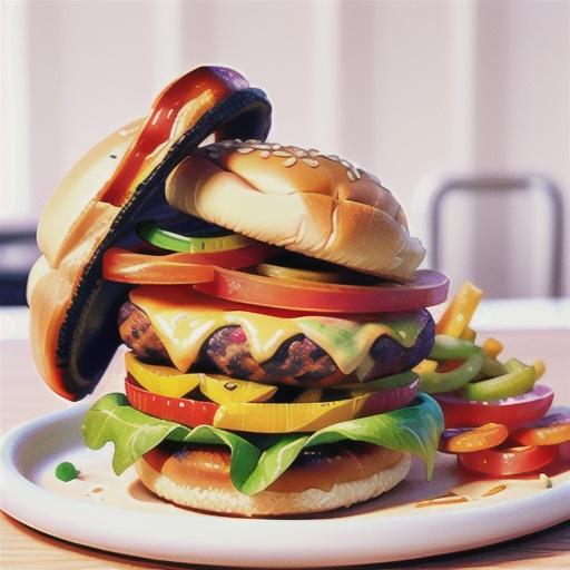 Classic chicken burger