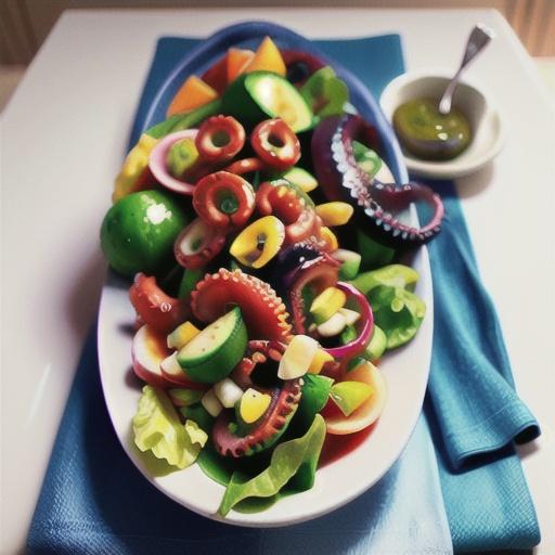Easy Aussie octopus salad recipe