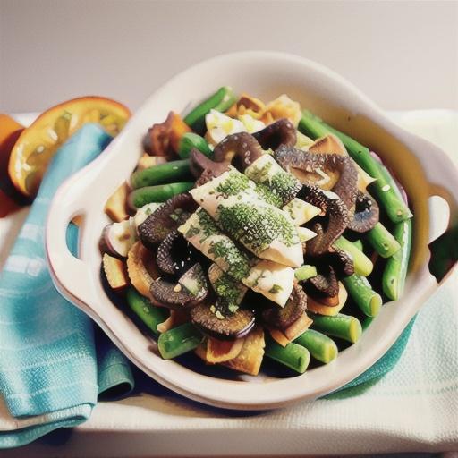 Green Bean Casserole with Fresh Beans