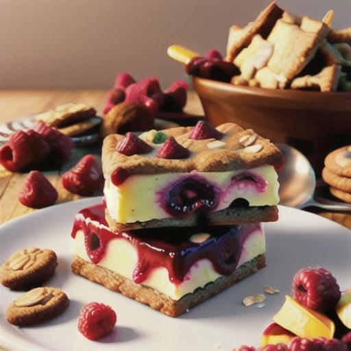 Delicious Raspberry Oatmeal Cookie Bars