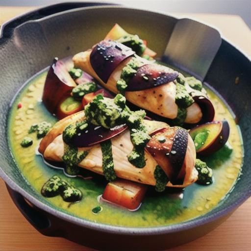 Baked Chimichurri Chicken