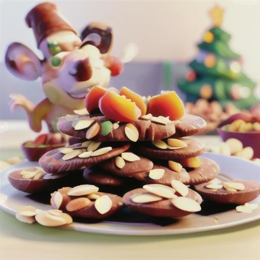 Apricot-Chai Almond Bark