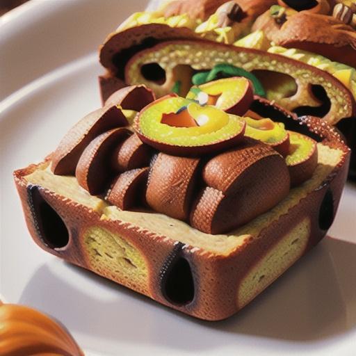 Pumpkin Coconut Bread