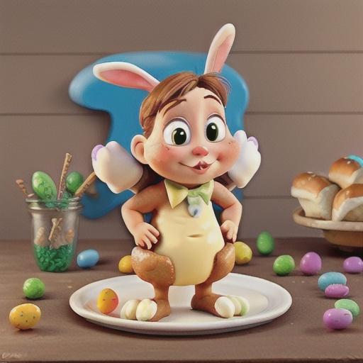 Easter Bunny Easter Bread