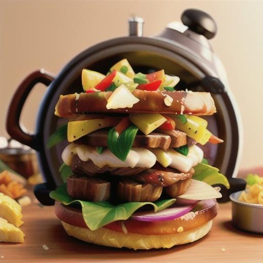 Slow-Cooker Tangy Barbecued Beef Sandwiches