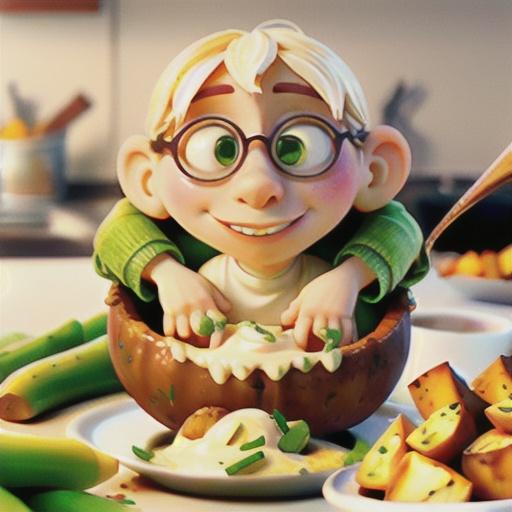 Garlic Smashed Potatoes