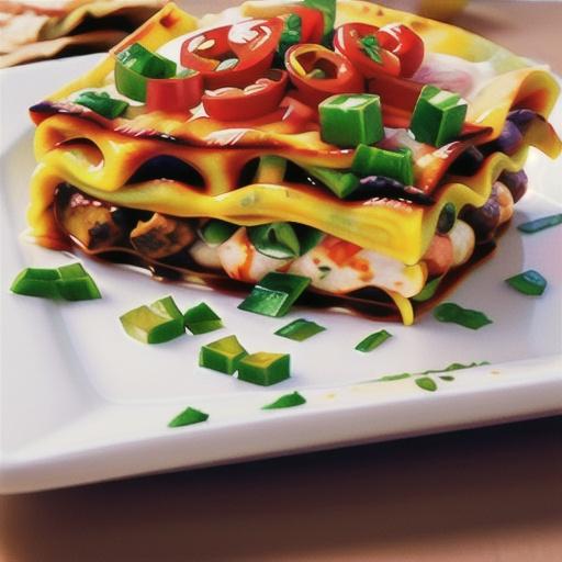 Mexican Chicken Tortilla Lasagna
