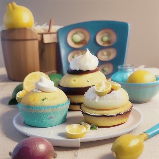 Easy Lemon Mochi Cakes recipe