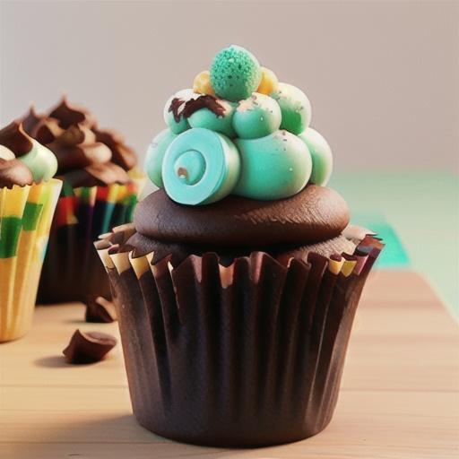 Minty Fudge Cups