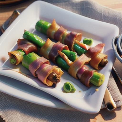 Air Fryer Bacon-Wrapped Dates