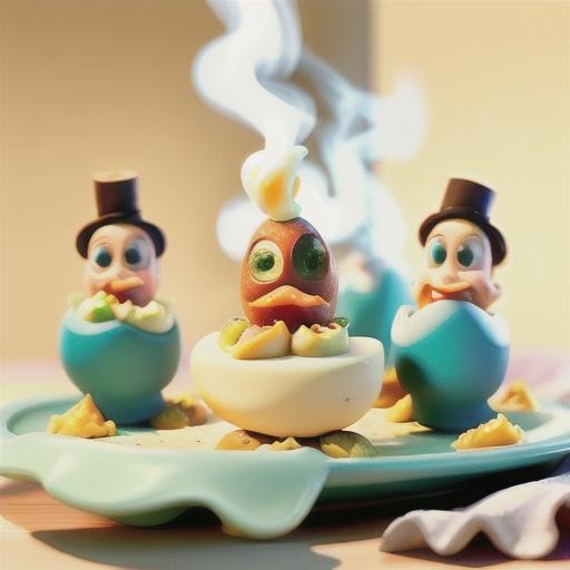 Smoked Salmon Deviled Eggs