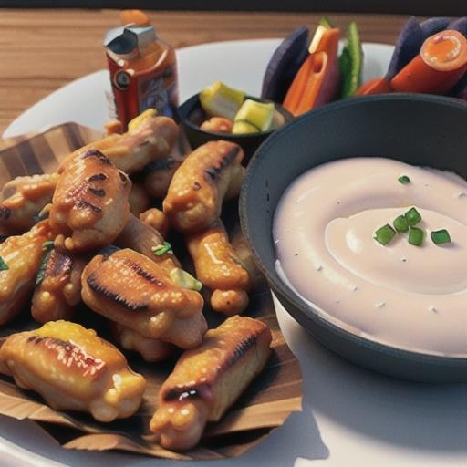 Baked Blazing Hot Wings