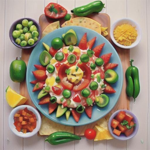 Buddy's veggie nachos