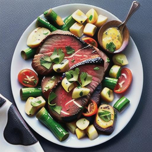 Pan-Fried London Broil Steak