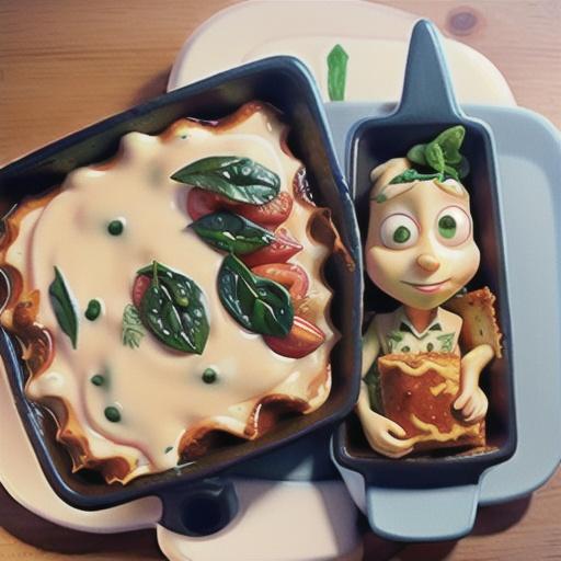 Creamy Spinach Lasagna