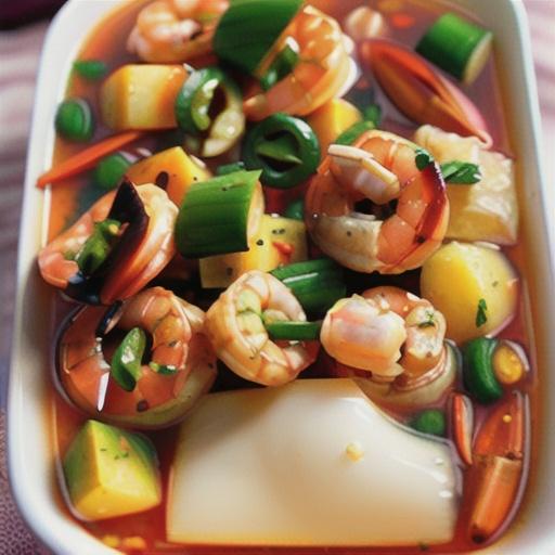 Mexican Shrimp Soup (Caldo de Camaron)