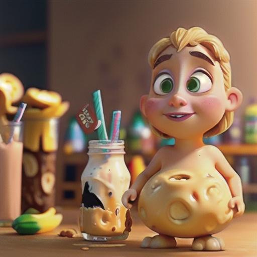 Dairy-Free Peanut Butter and Banana Smoothie