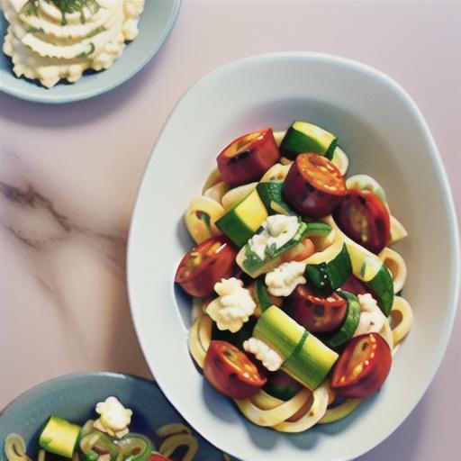Chorizo, ricotta & zucchini casarecce