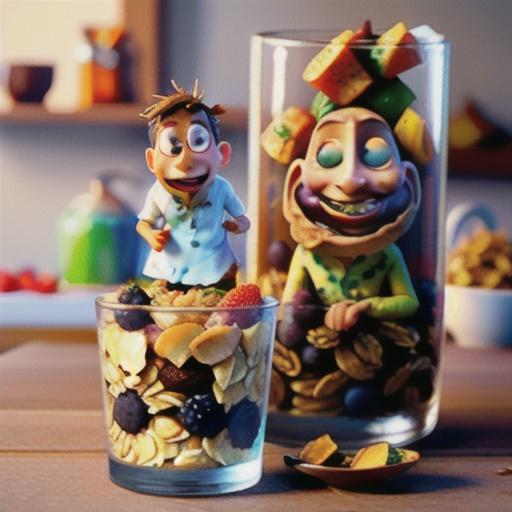 Coconut-Berry Muesli Breakfast Parfait