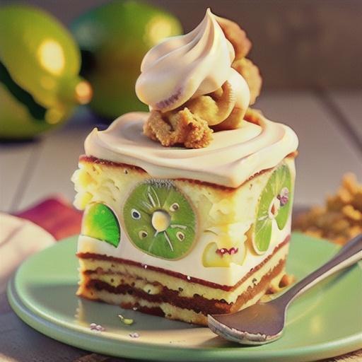 Key Lime-Cream Cheese Crumble Cake