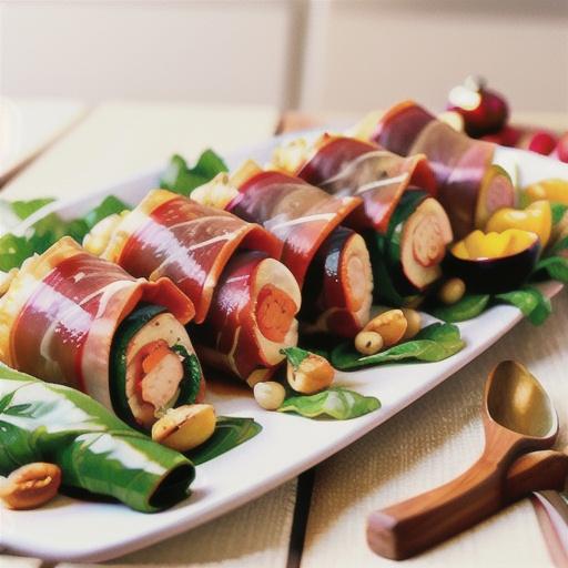 Chard and Prosciutto Stuffed Turkey Breast