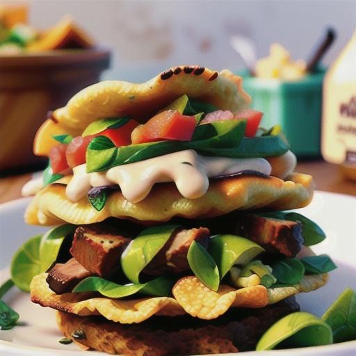 Cheese-crust taco pockets