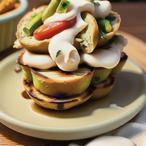 Grilled Herbed Stuffed Bread