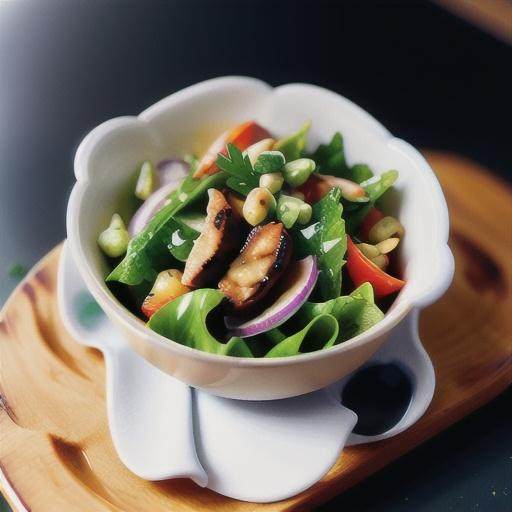 Freekeh Salad with Tahini Dressing